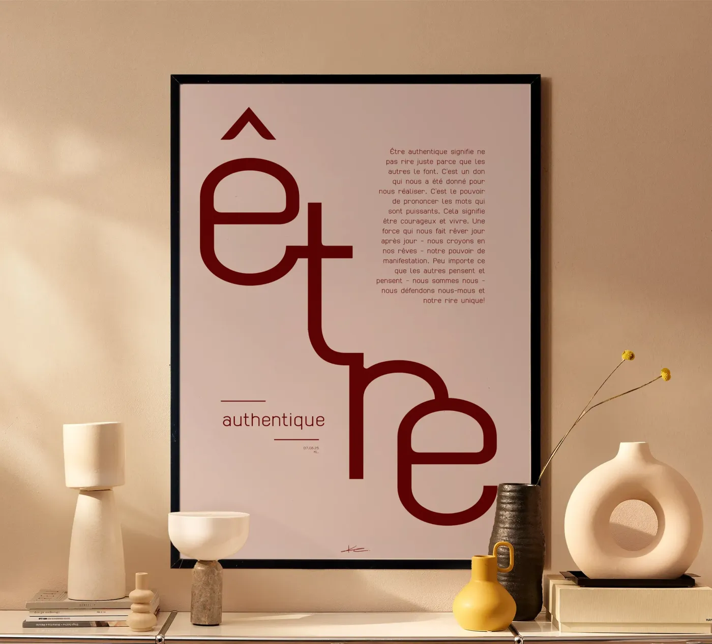 être Poster von KL.