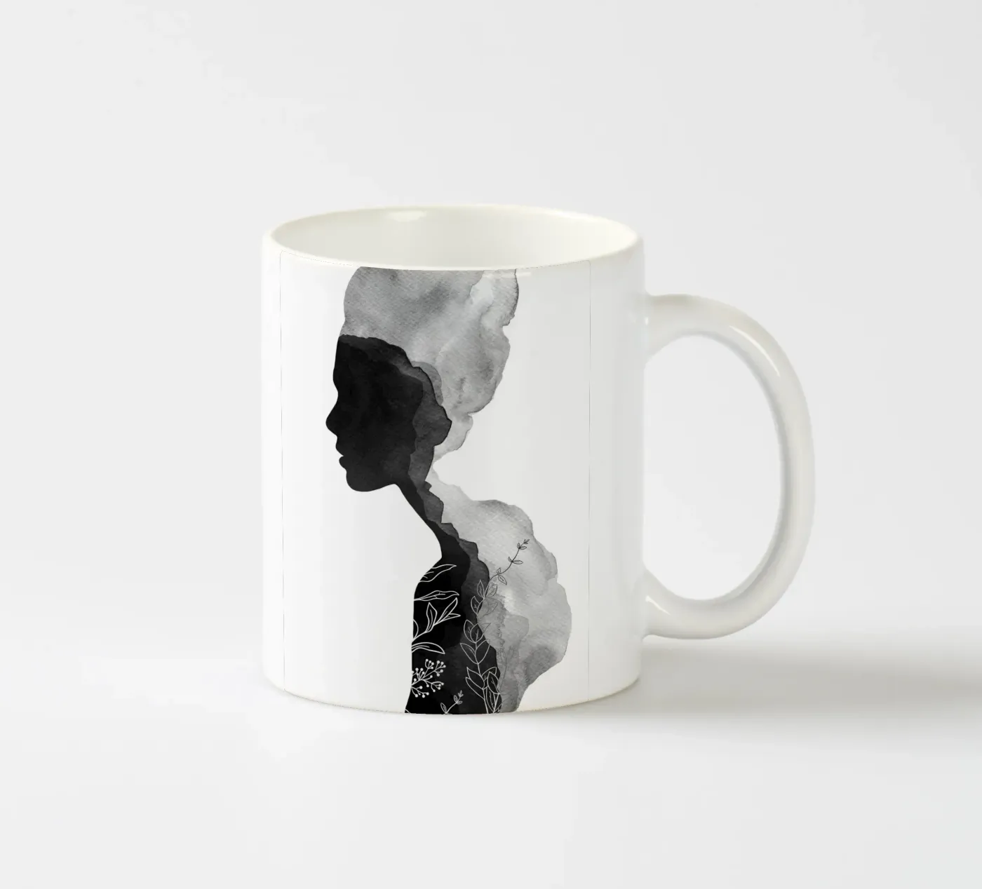 Her ceramic mug by Orara Studio