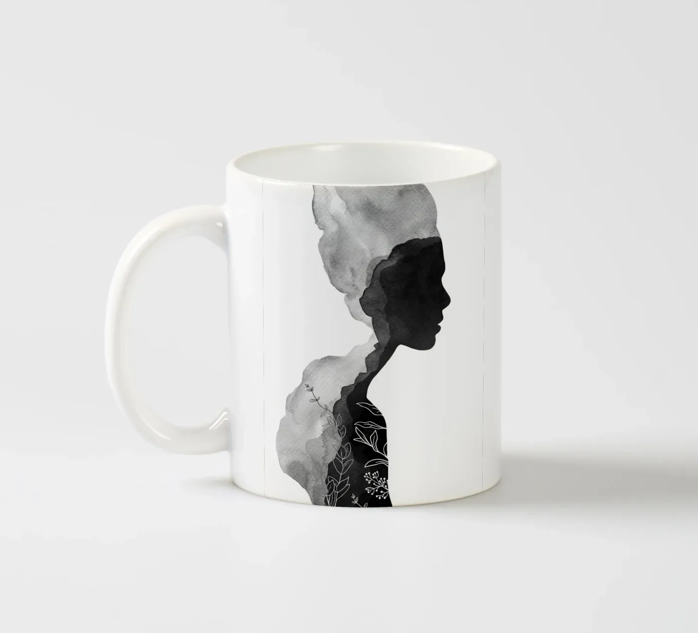 Her ceramic mug by Orara Studio