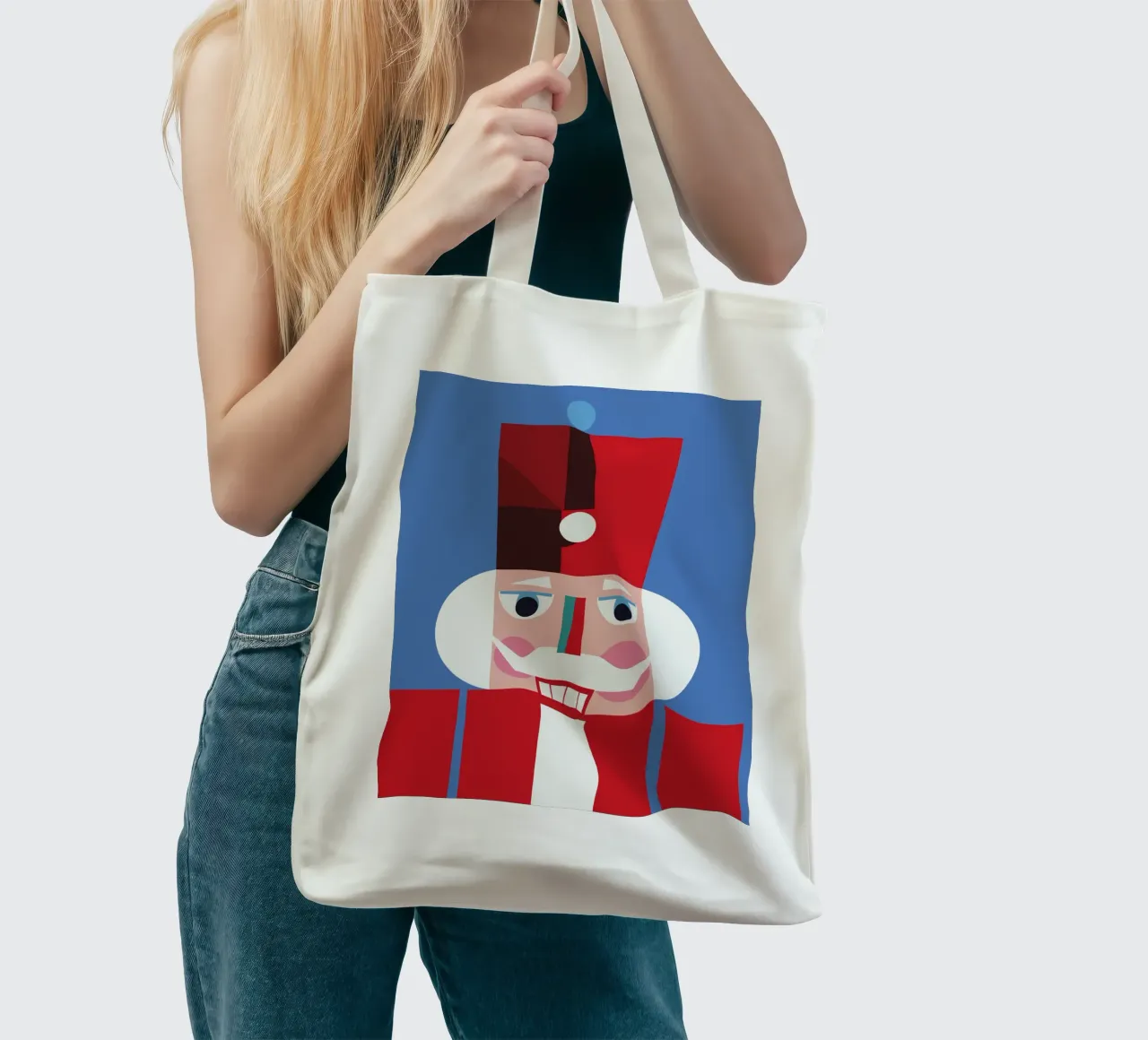 Nutcracker No. 2 – Der Wachsame borsa in juta da DARIA IVANOVNA