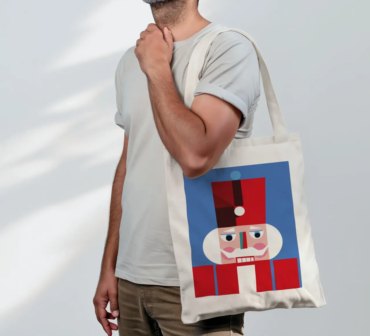 Nutcracker No. 2 – Der Wachsame borsa in juta da DARIA IVANOVNA