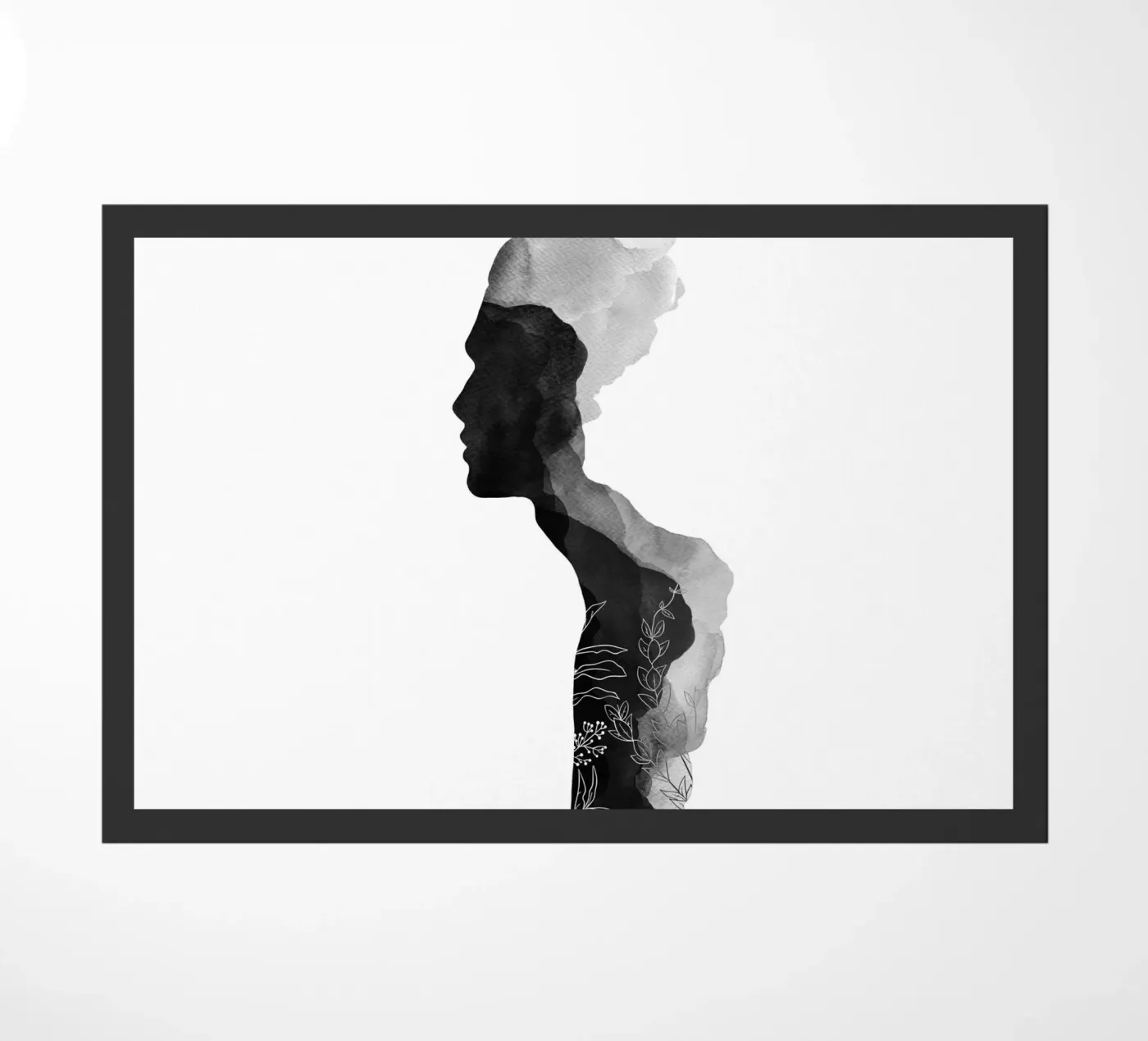 Him doormat by Orara Studio