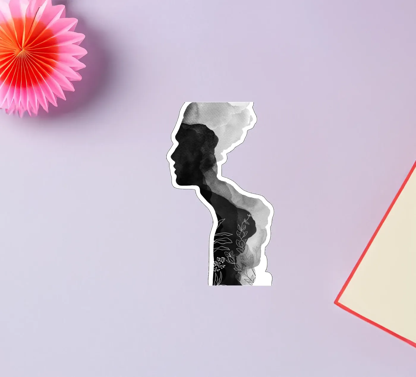 Him sticker by Orara Studio