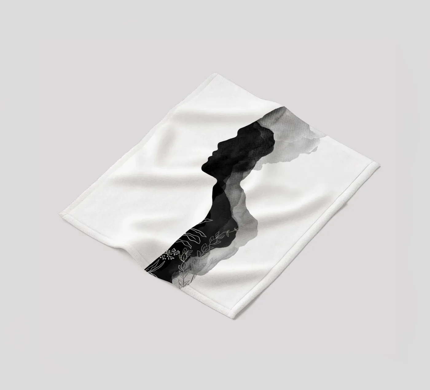 Him fleece blanket by Orara Studio