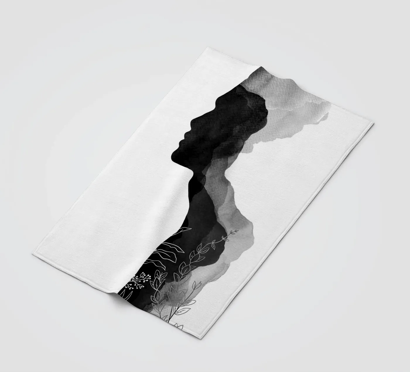 Him fleece blanket by Orara Studio