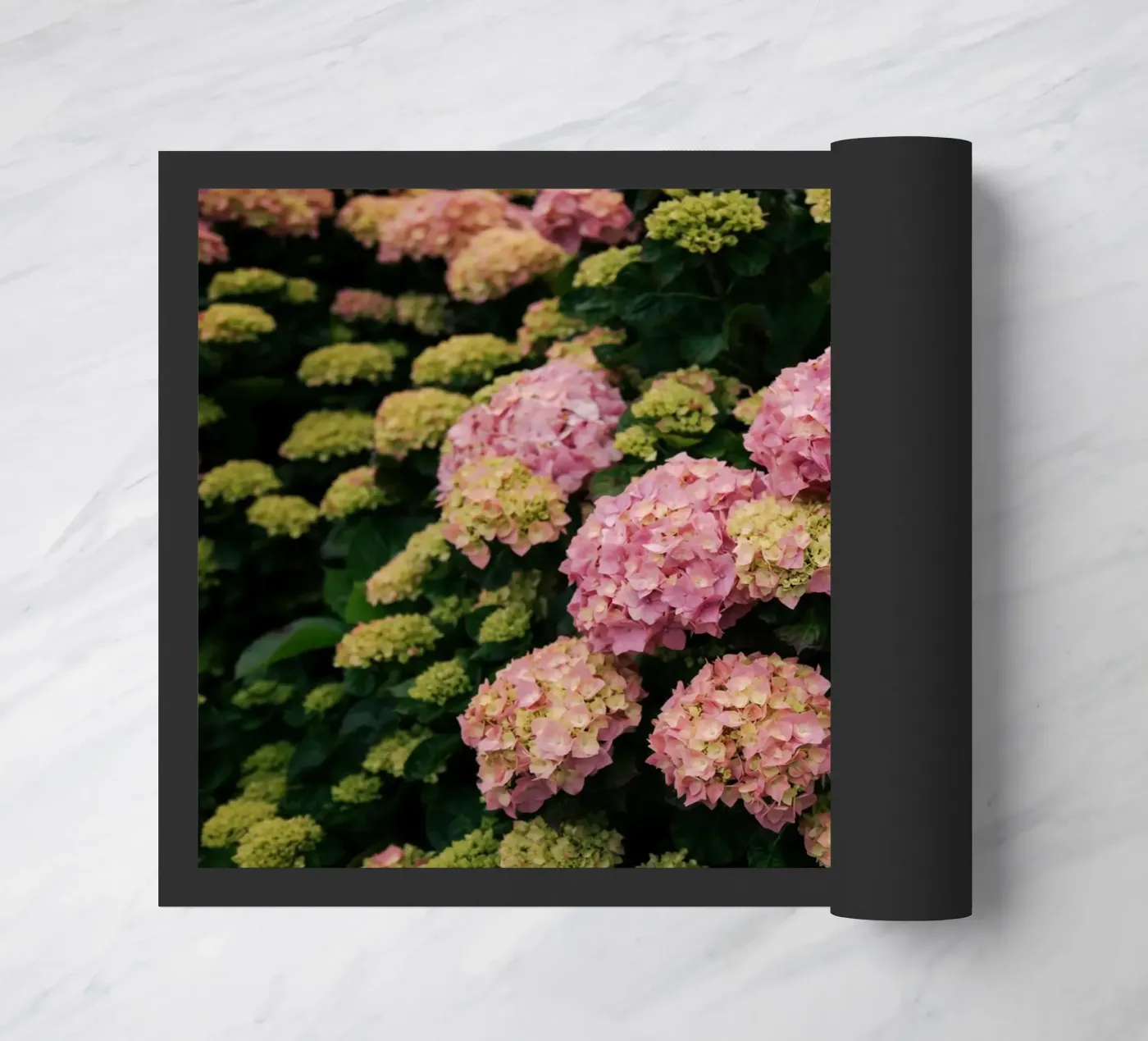 Hydrangeas Fußmatte von wowhannahphotos