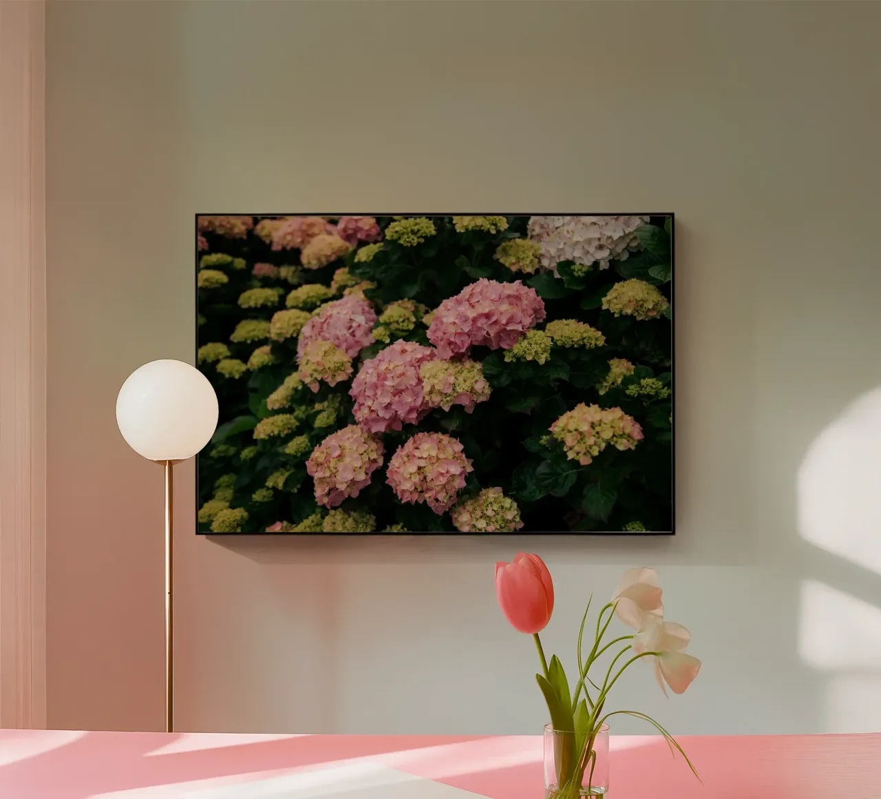 Hydrangeas Acryl-Glas von wowhannahphotos