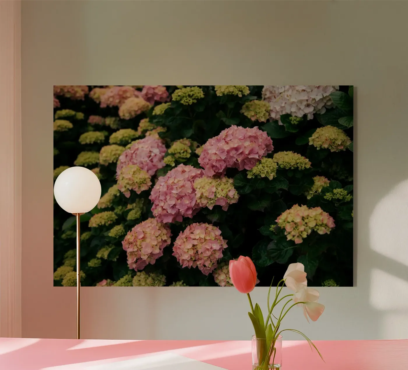 Hydrangeas plexiglas de wowhannahphotos