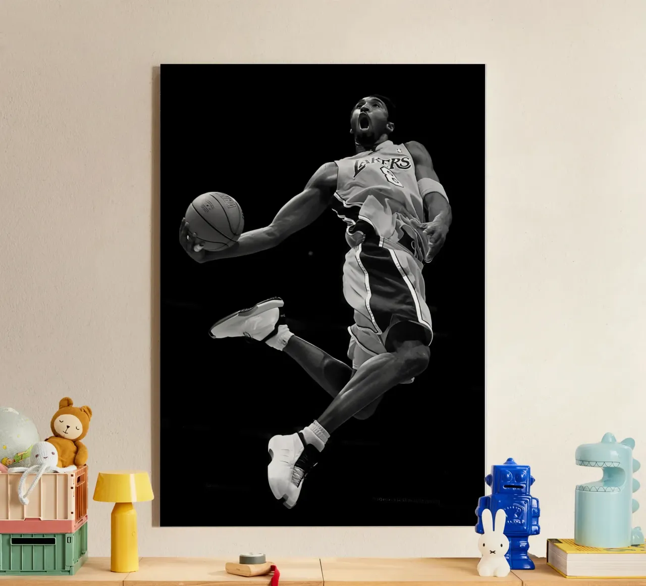 KB black white plexiglass da Black White Poster