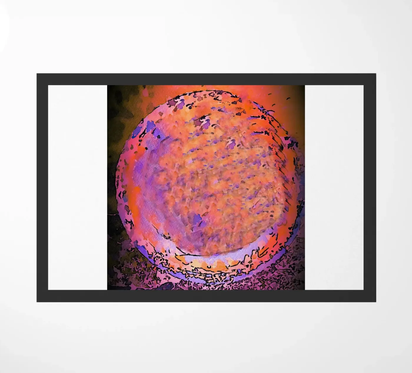 Planet doormat by Massimo Frascogna