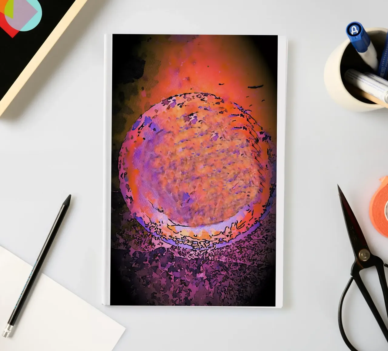 Planet notebook by Massimo Frascogna