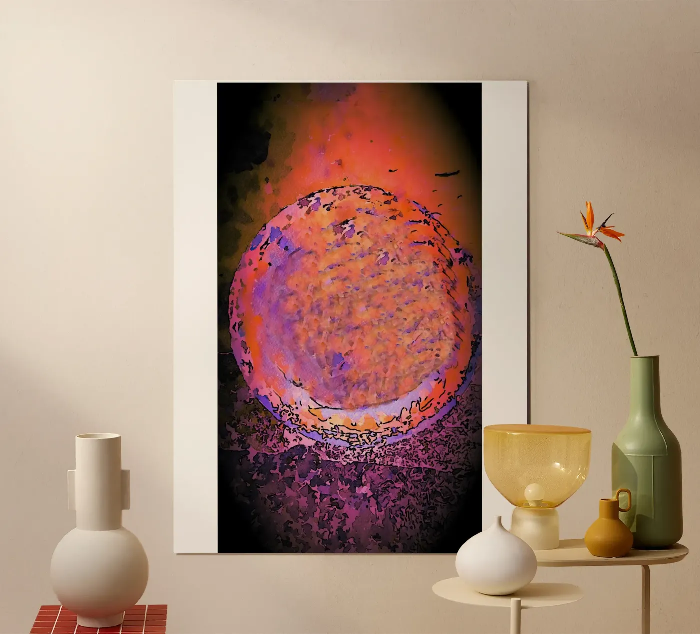 Planet poster by Massimo Frascogna