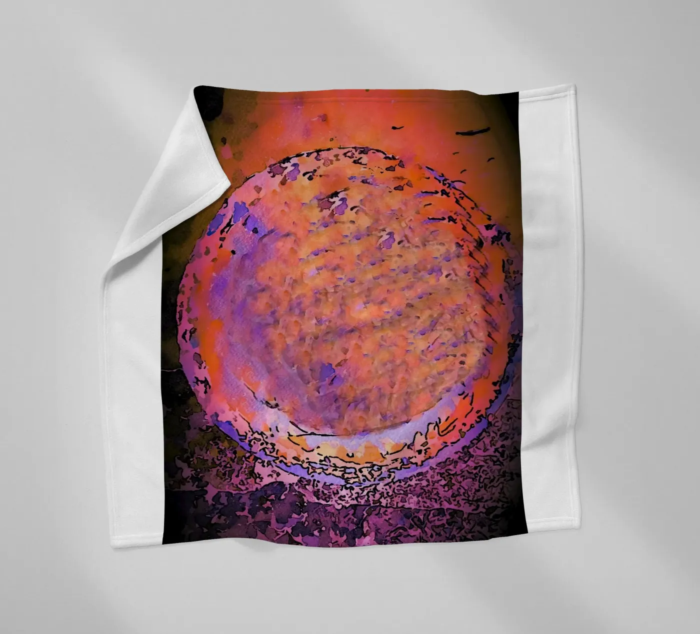 Pianeta coperta in pile da Massimo Frascogna