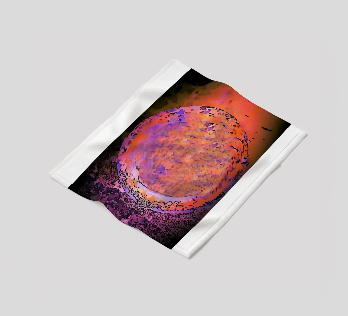 Pianeta coperta in pile da Massimo Frascogna