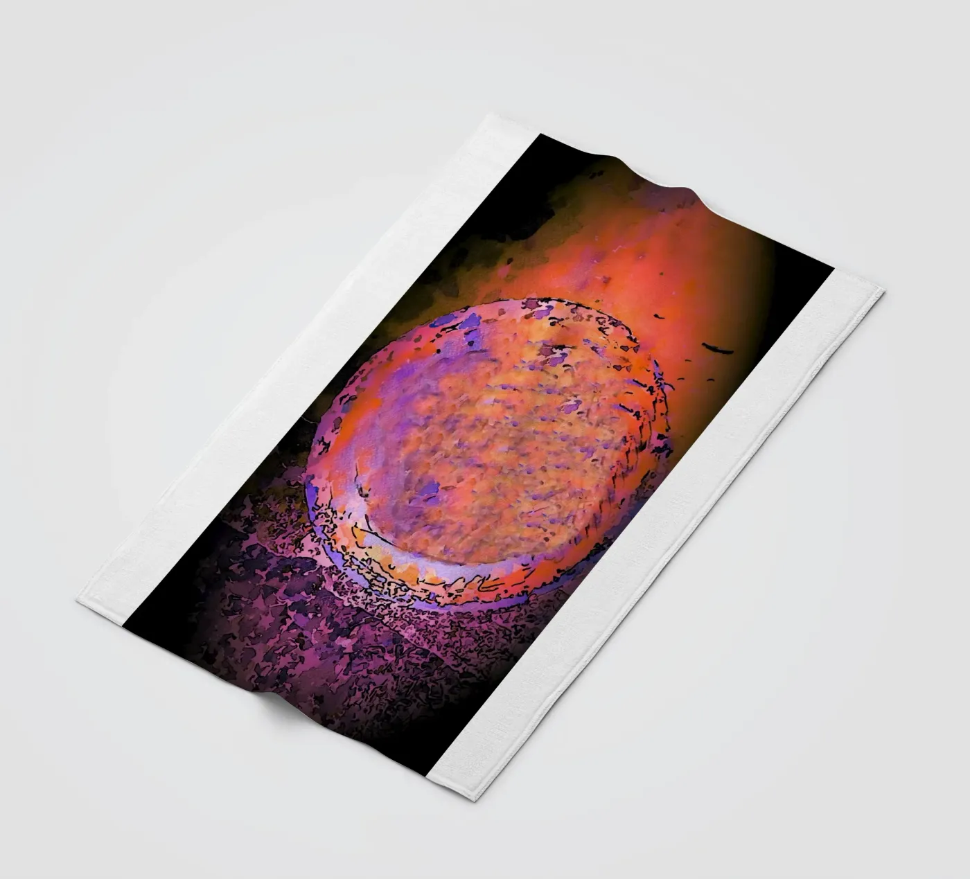 Pianeta coperta in pile da Massimo Frascogna