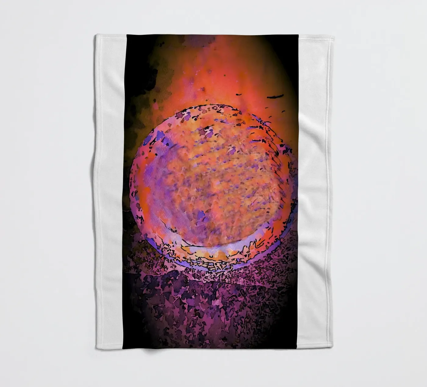 Pianeta coperta in pile da Massimo Frascogna