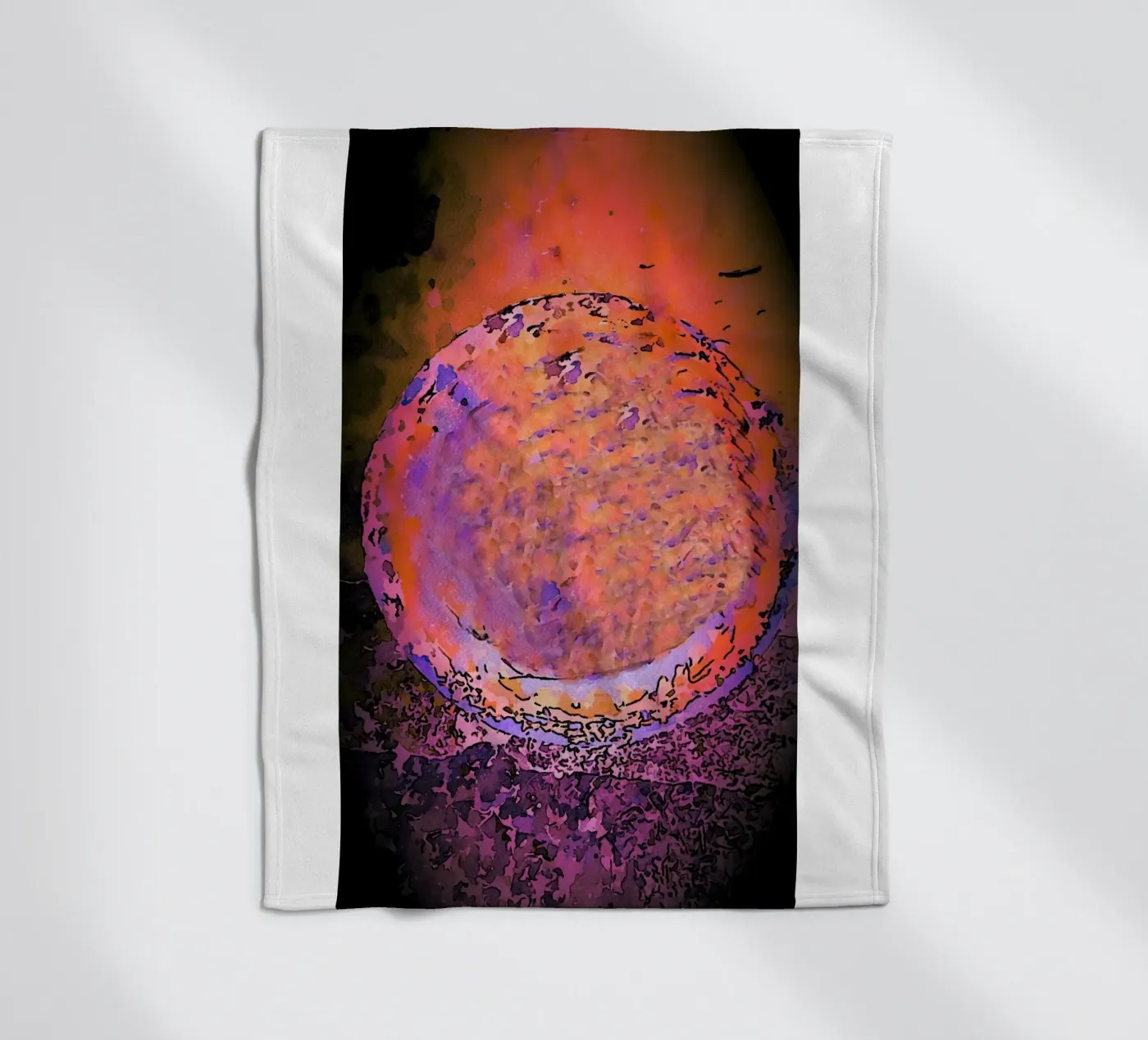 Pianeta coperta in pile da Massimo Frascogna