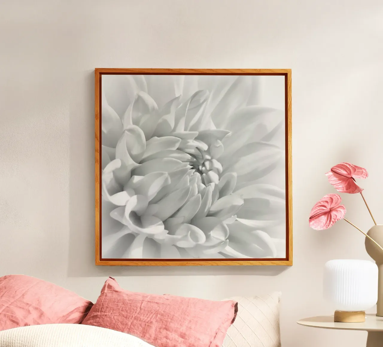 Dahlia acryl van Atteloi