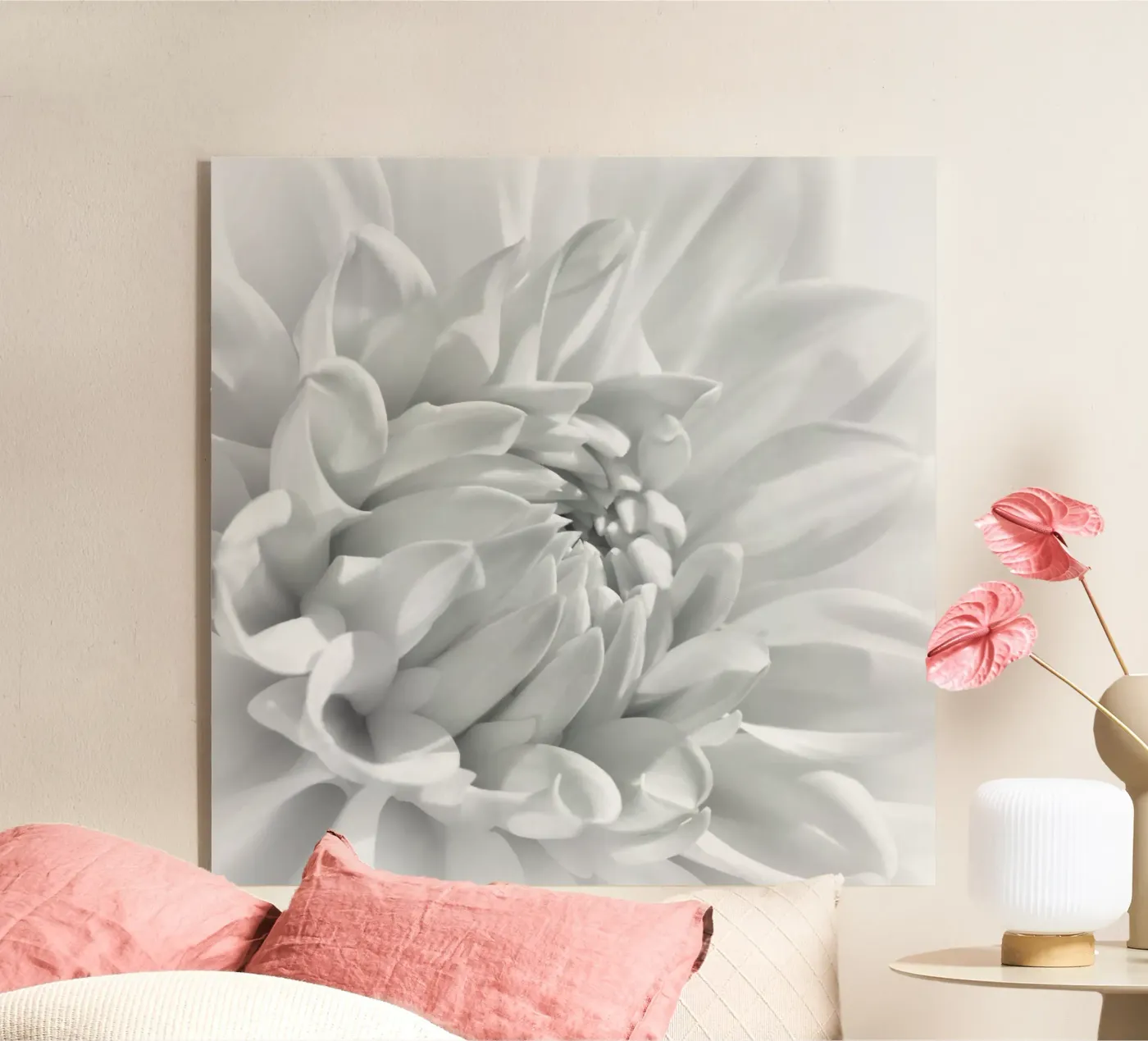 Dahlia Acryl-Glas von Atteloi