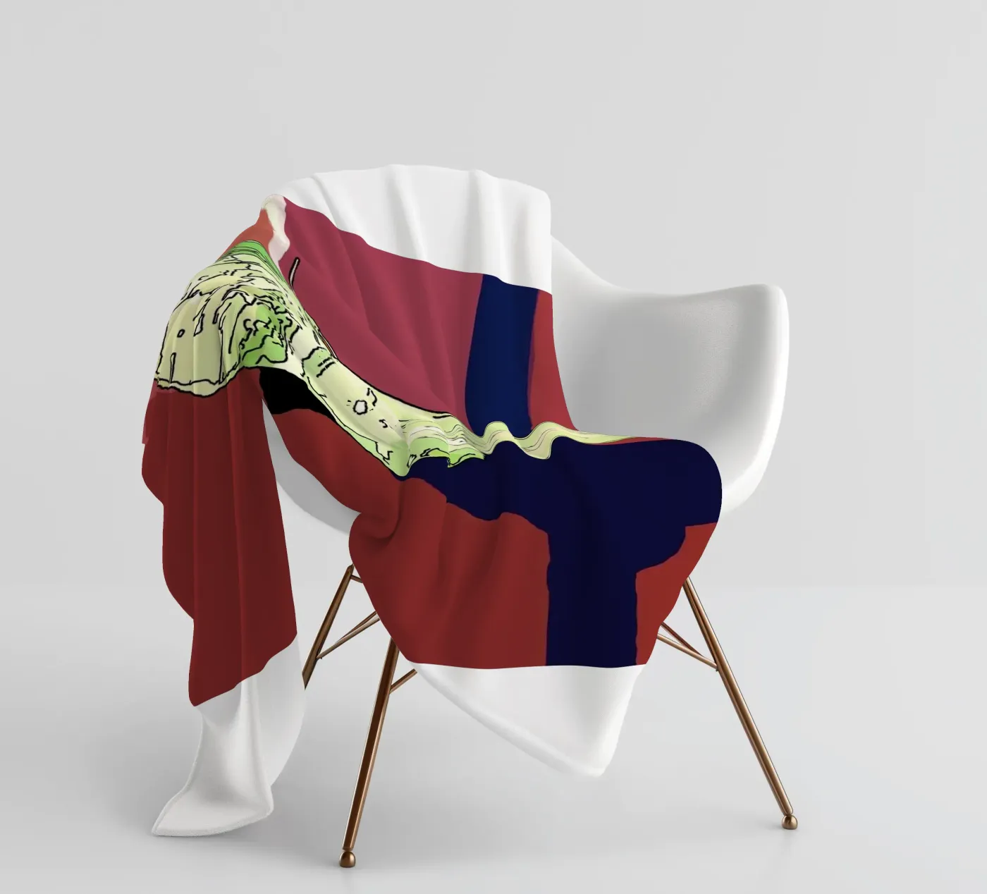 Farfalla coperta in pile da Massimo Frascogna