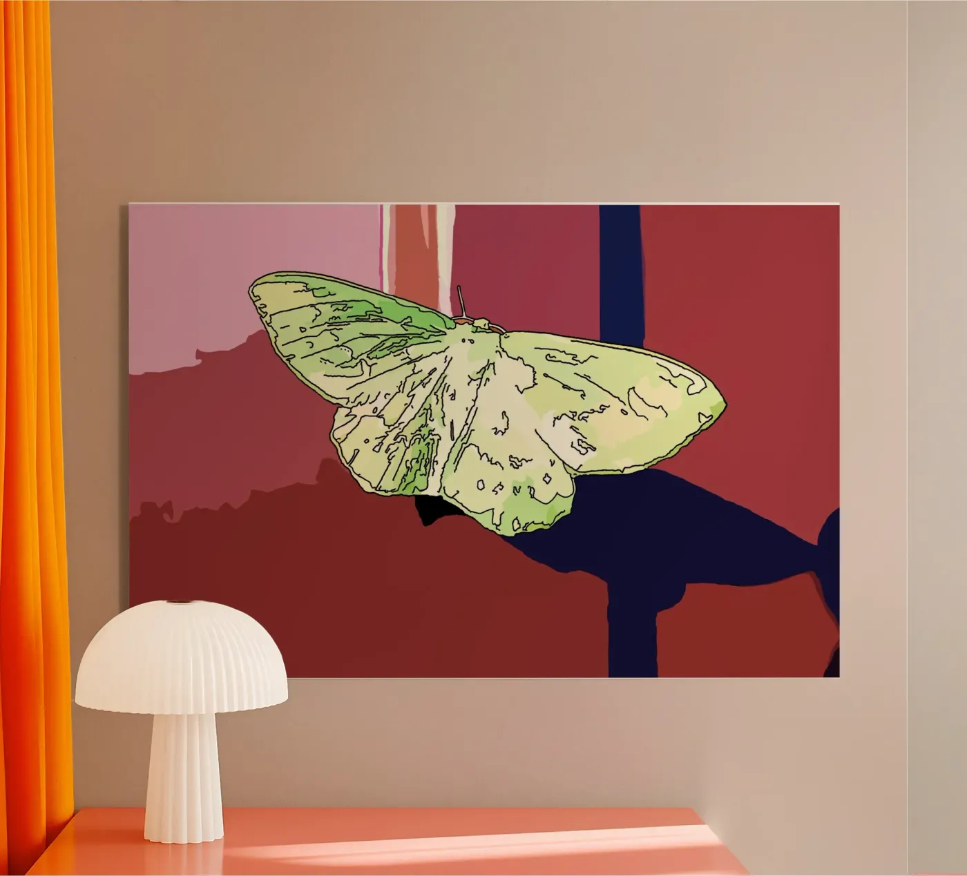 Butterfly plexiglas de Massimo Frascogna