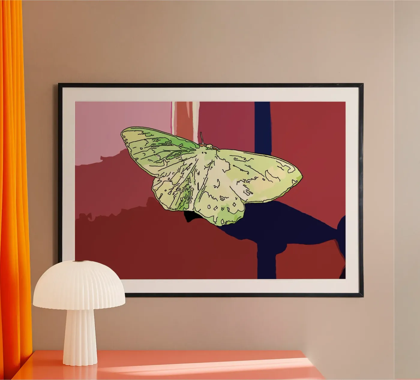 Butterfly poster van Massimo Frascogna