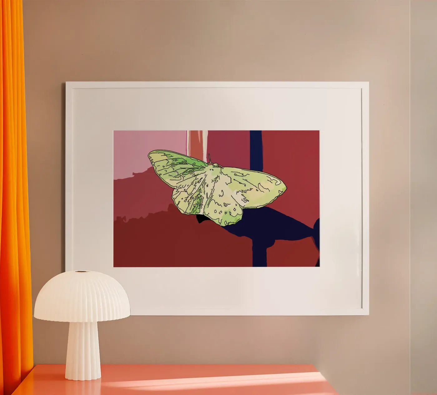 Butterfly poster van Massimo Frascogna