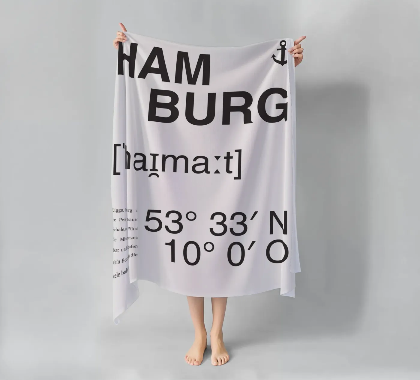 HAMBURG telo mare da BAWA