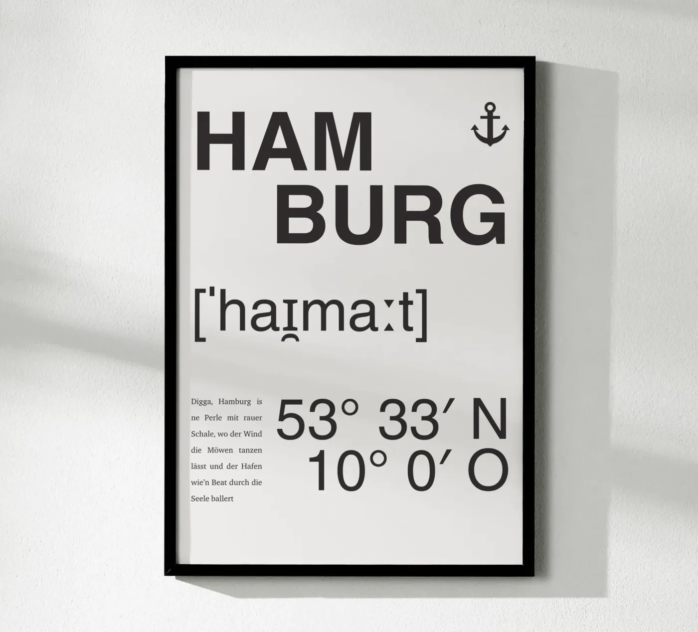 HAMBURG poster da BAWA