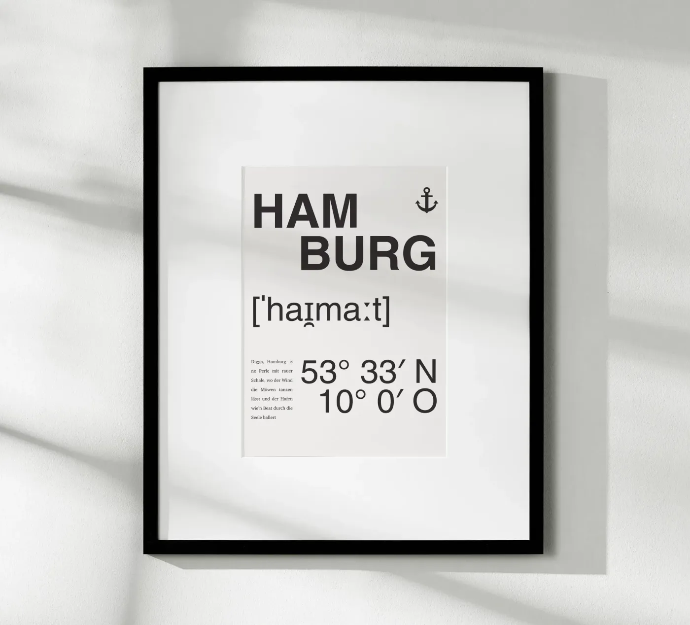 HAMBURG poster da BAWA