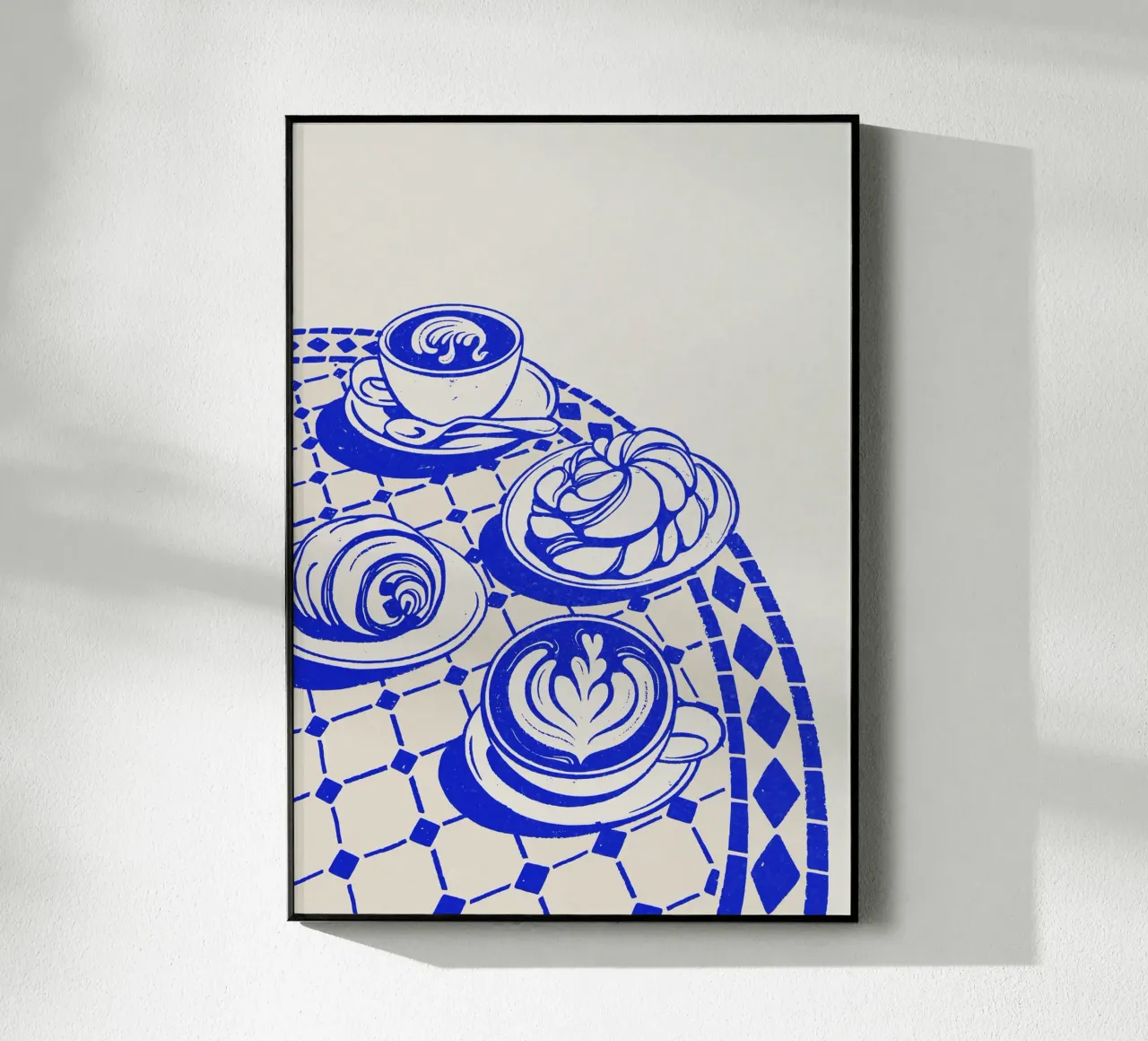 CAFÉ BLEU plexiglass da ARTEVO