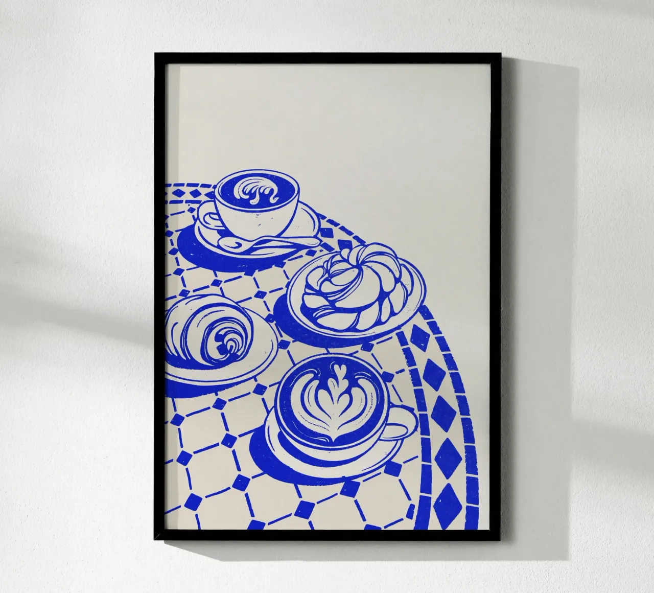 CAFÉ BLEU poster da ARTEVO