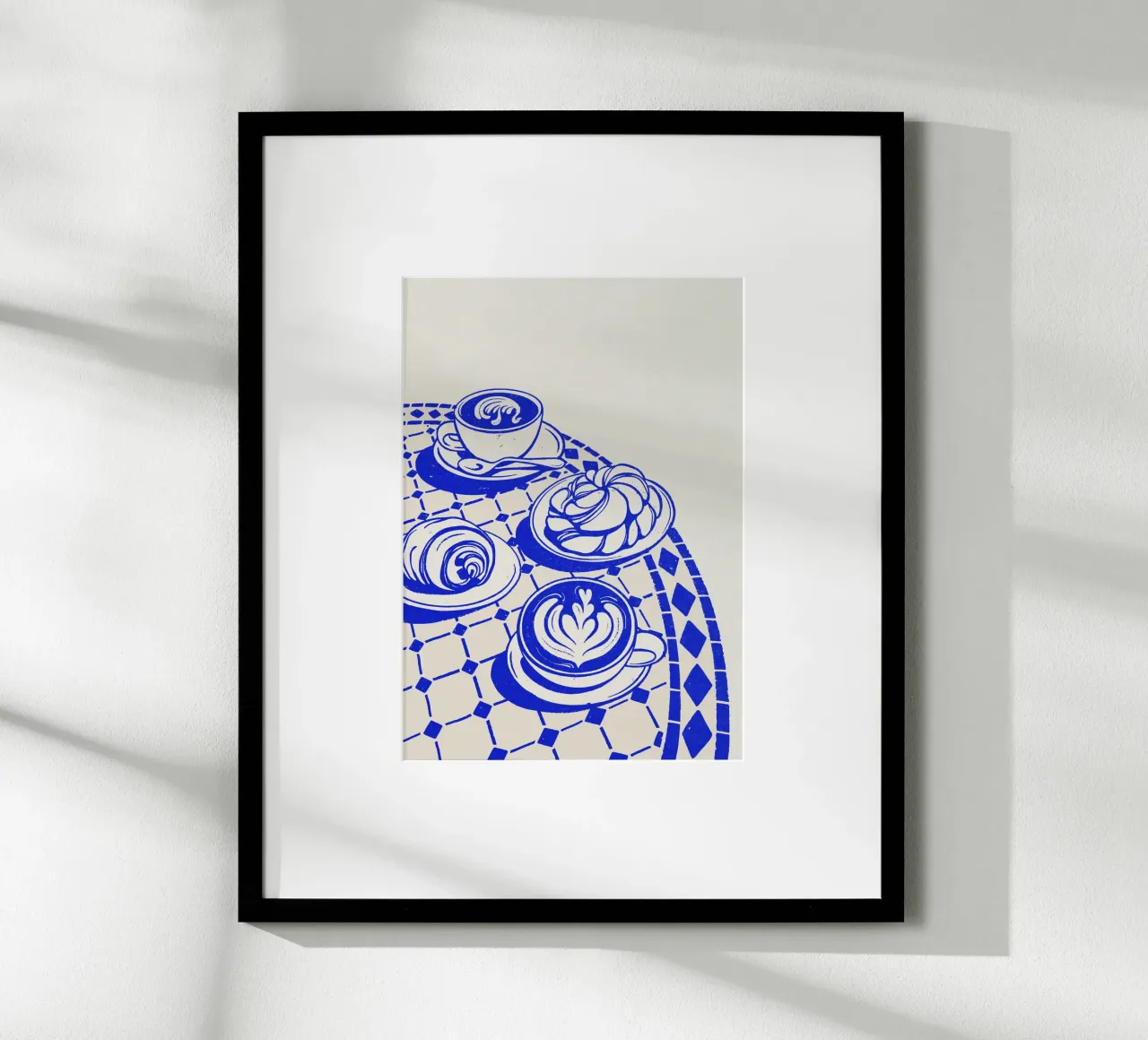 CAFÉ BLEU poster da ARTEVO