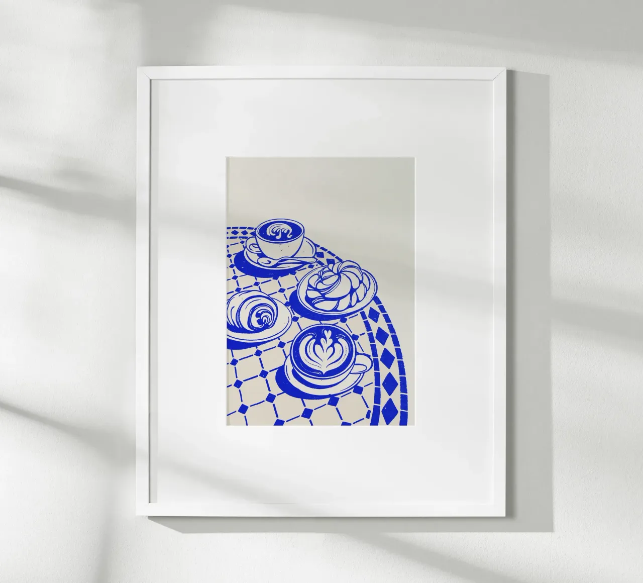 CAFÉ BLEU poster da ARTEVO