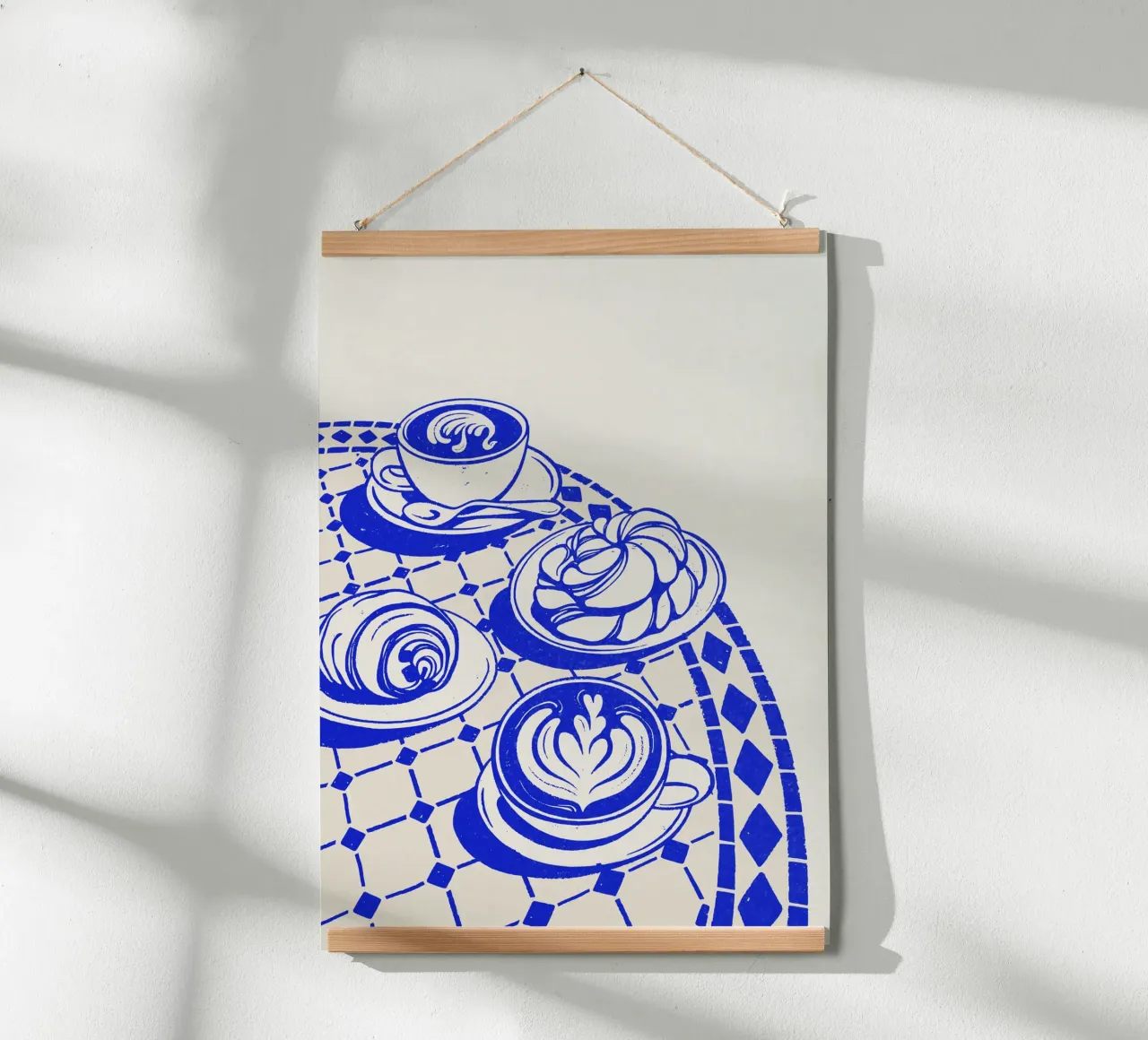 CAFÉ BLEU poster da ARTEVO