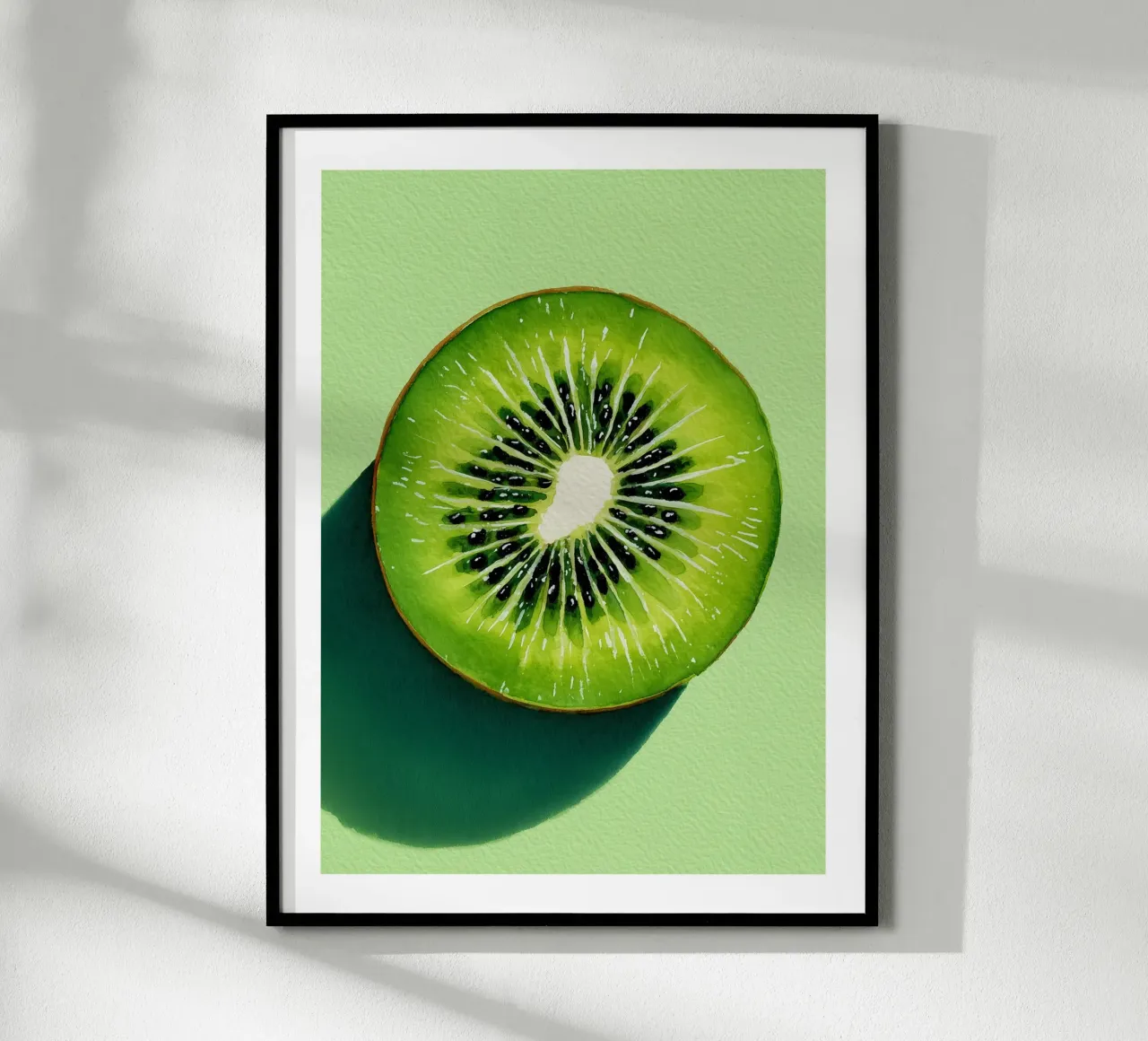 Pop Art Kiwi on Mint Green poster by Spice & Spoon Studio