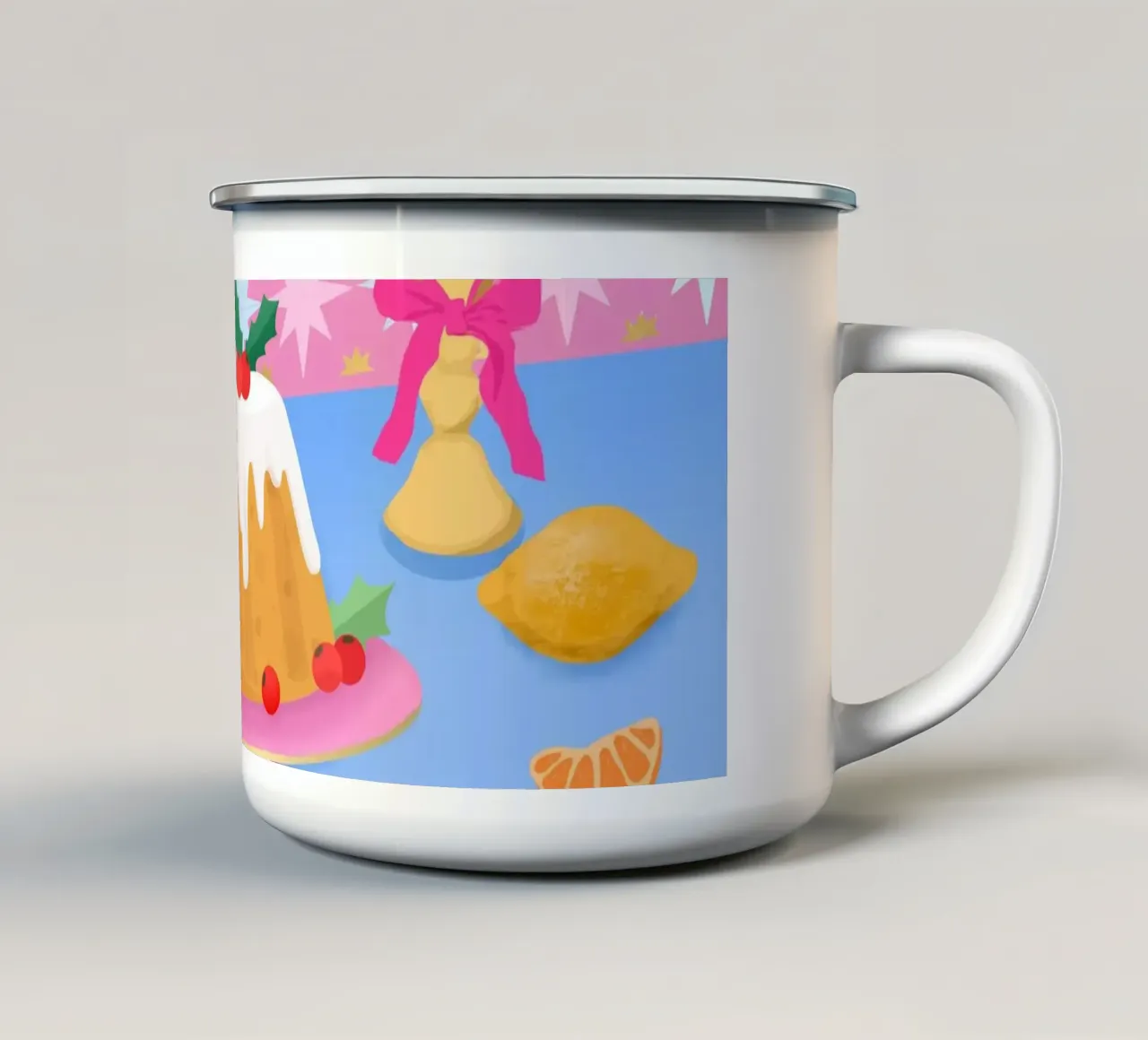 Bundt Cake tazza in smalto da PetrArts