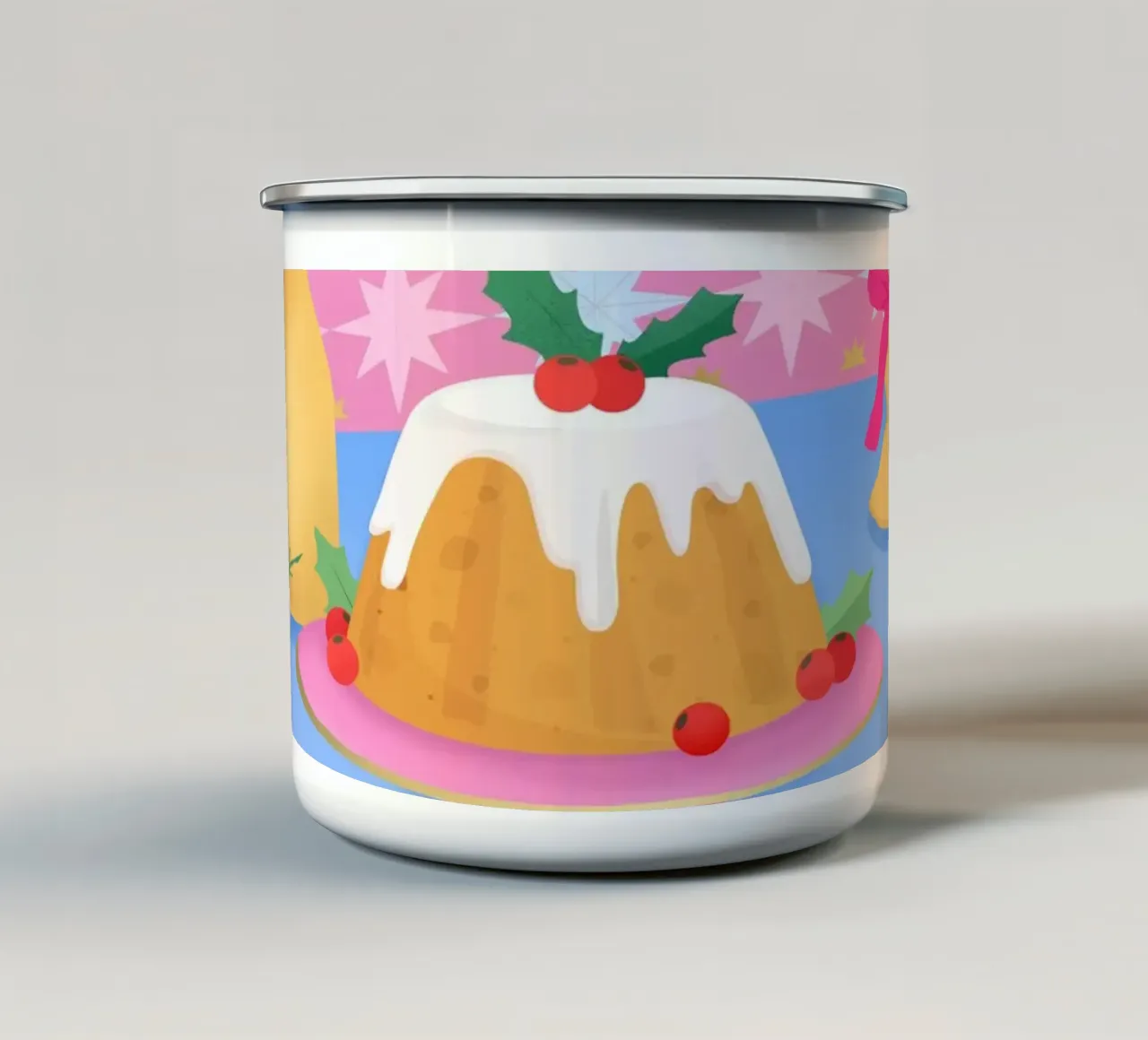 Bundt Cake tazza in smalto da PetrArts