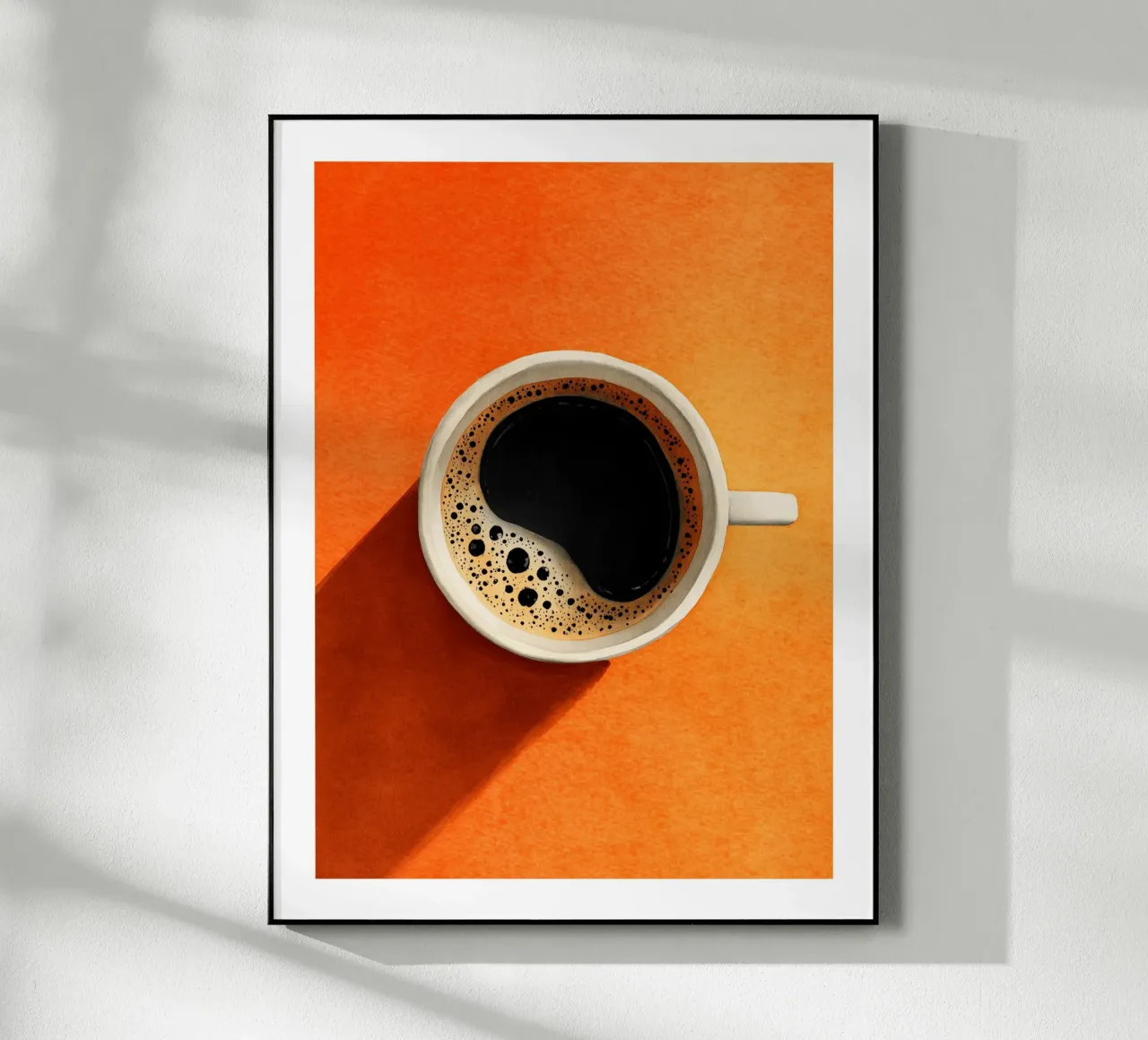 Caffè mattutino in grassetto plexiglass da Spice & Spoon Studio