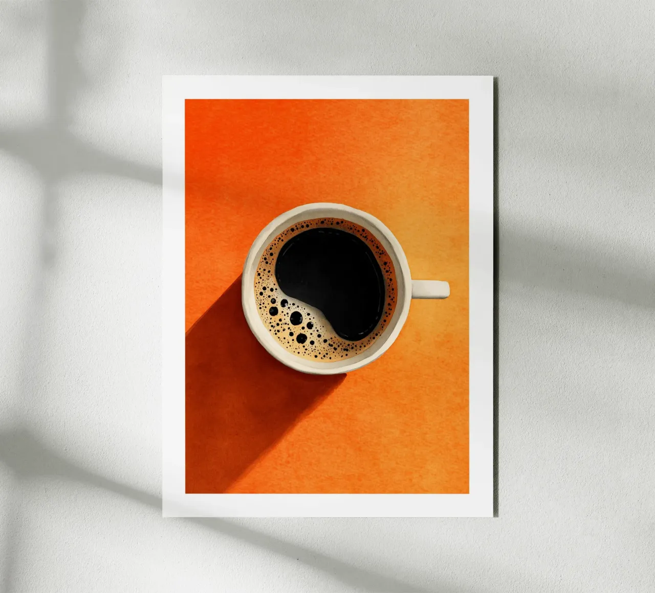 Caffè mattutino in grassetto alluminio dibond da Spice & Spoon Studio