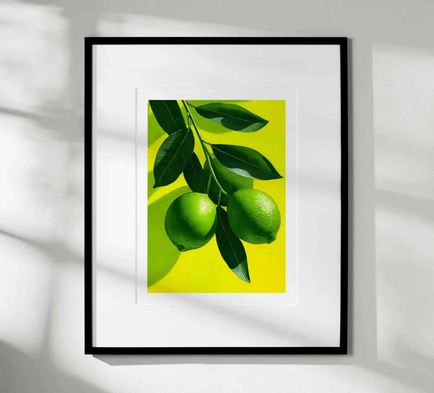 Zesty Lime Branch Poster von Spice & Spoon Studio