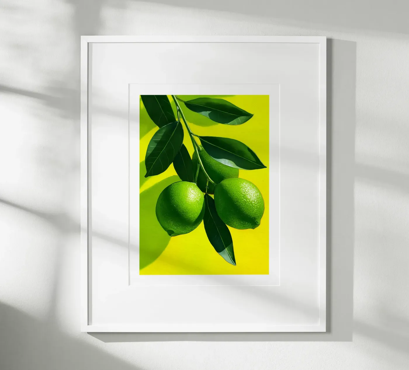 Zesty Lime Branch Poster von Spice & Spoon Studio