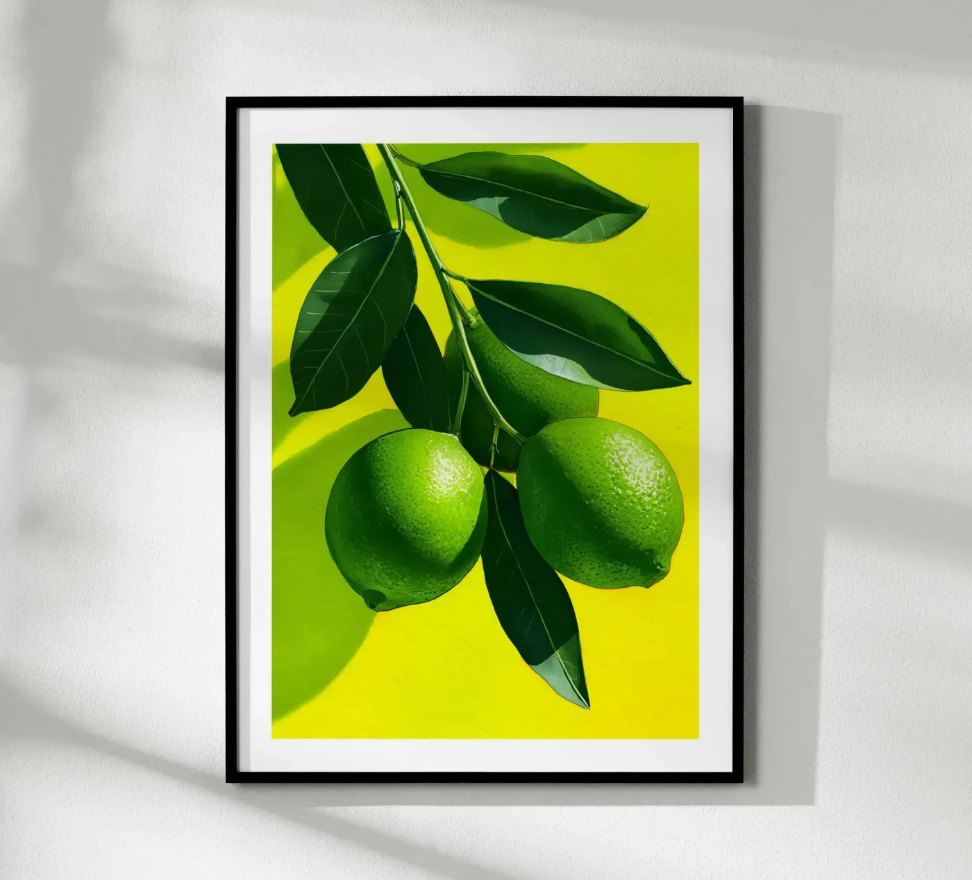 Zesty Lime Branch Poster von Spice & Spoon Studio
