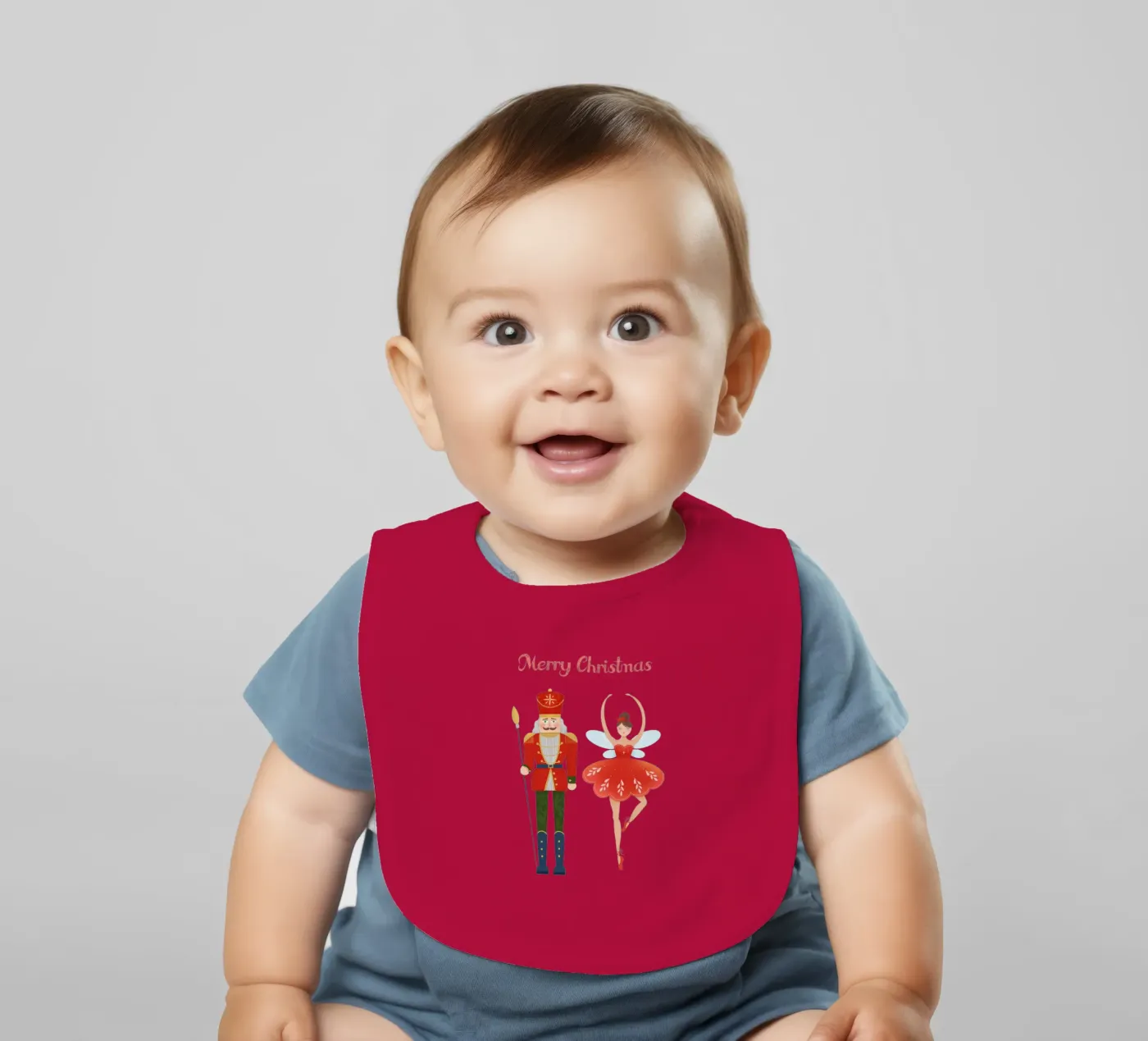 The Nutcracker baby slabbetje van PetrArts