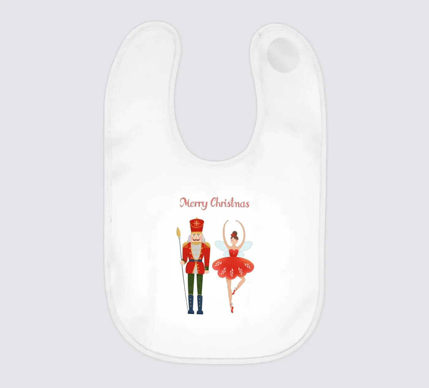 The Nutcracker baby slabbetje van PetrArts