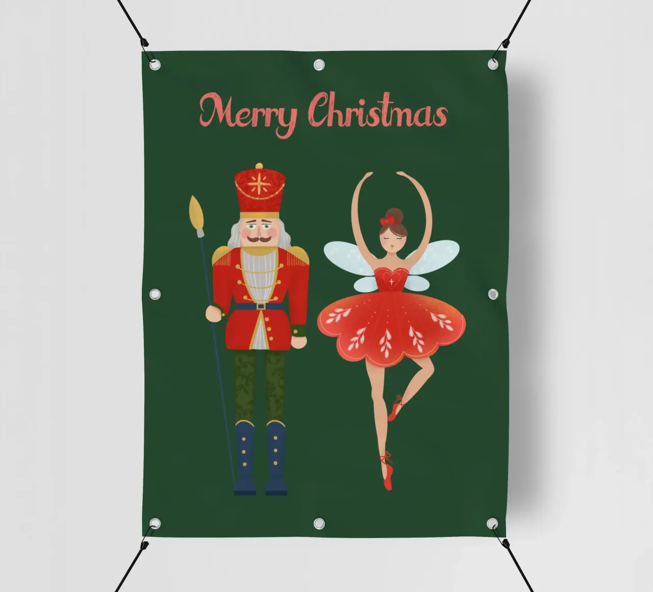 The Nutcracker telo in pvc da PetrArts