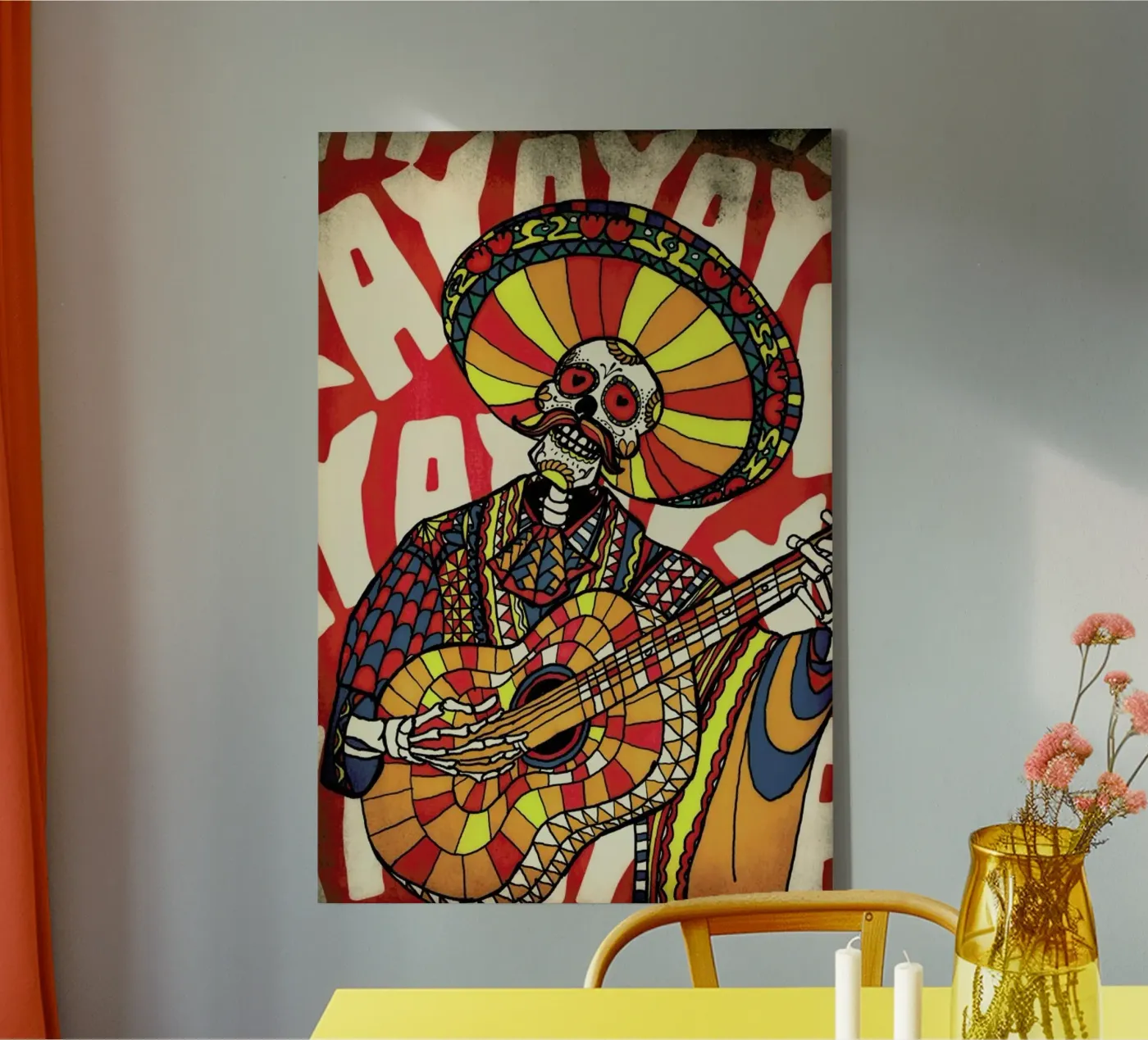 Mariachi canvas by Ali Gulec