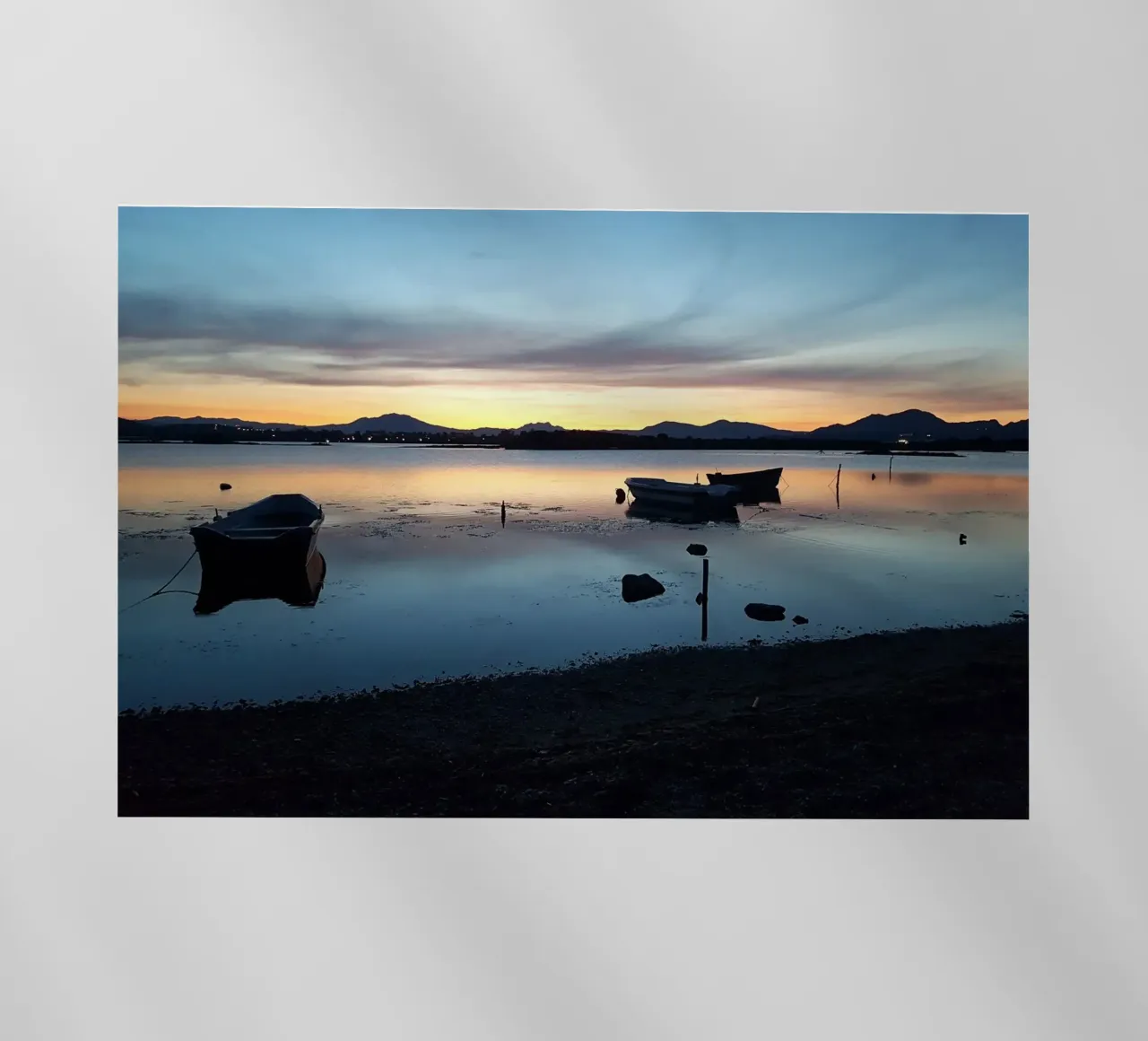 Sunset pellicola backlit da Massimo Frascogna