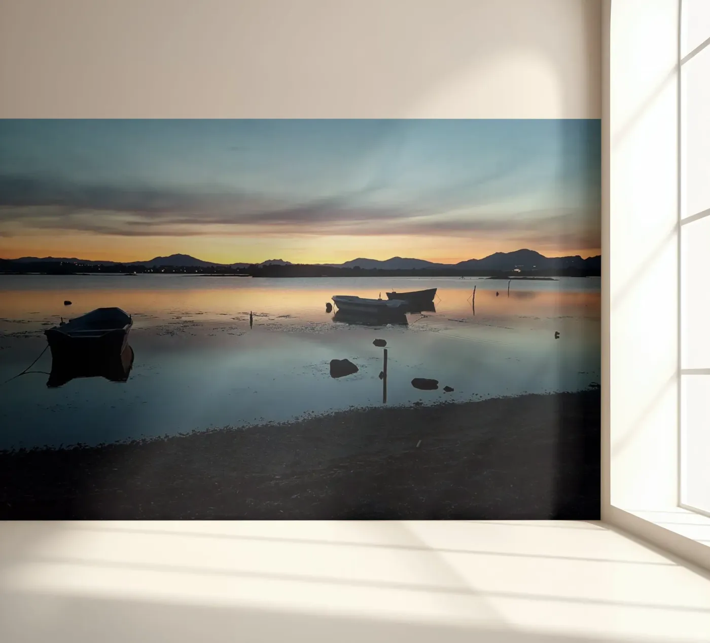 Sonnenuntergang Fototapete von Massimo Frascogna