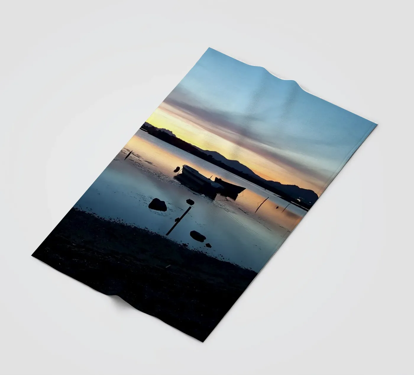 Sunset coperta in pile da Massimo Frascogna